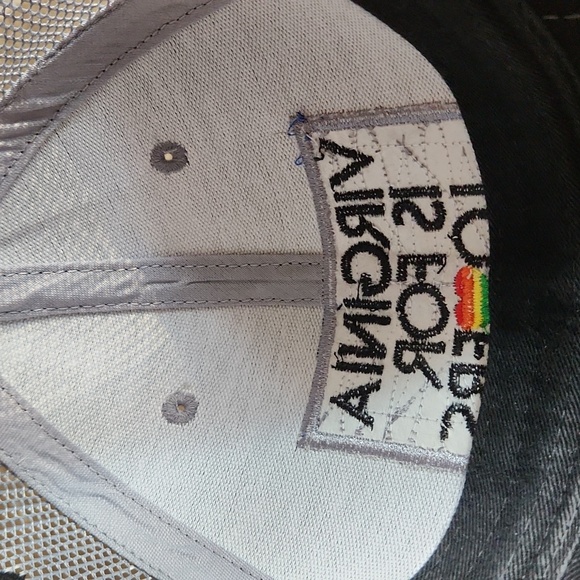 Pride black and gray Virginia is for Lovers ball cap - Picture 6 of 7